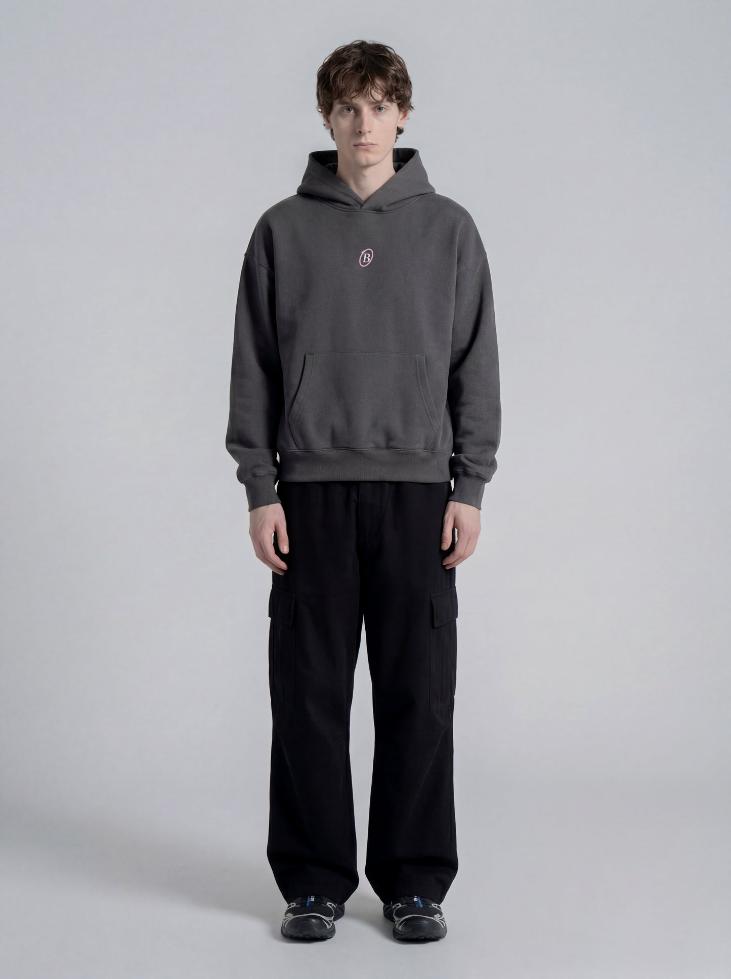 Heavy Hoodie Grey Charcoal