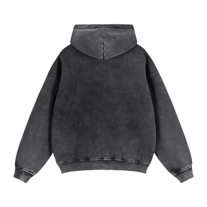 Core Zip Washed Charcoal