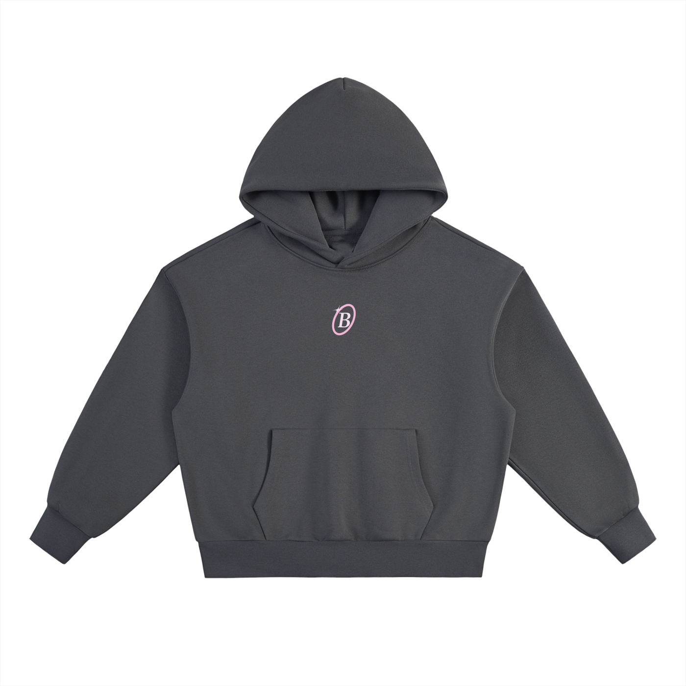 Heavy Hoodie Grey Charcoal