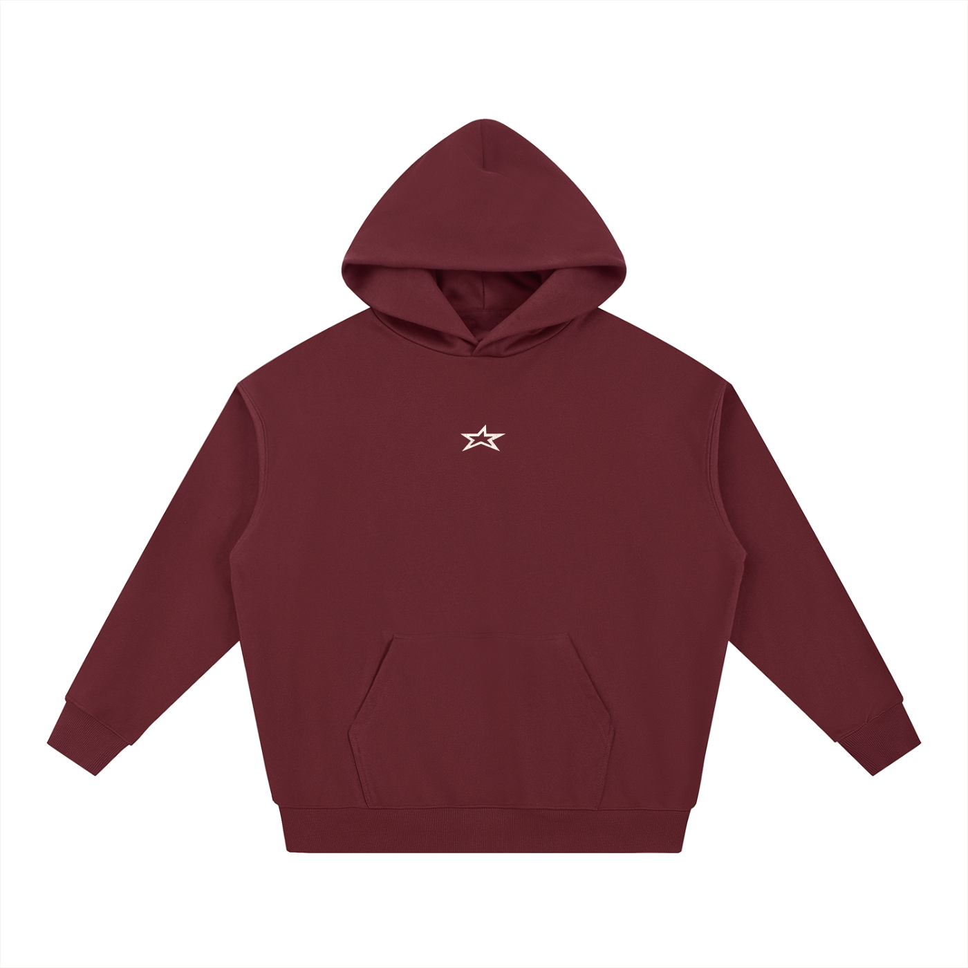 Heavy Hoodie Brick Red