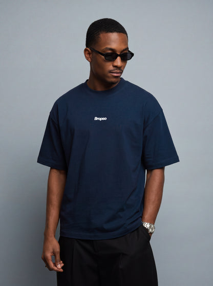 No Signal Tee Navy