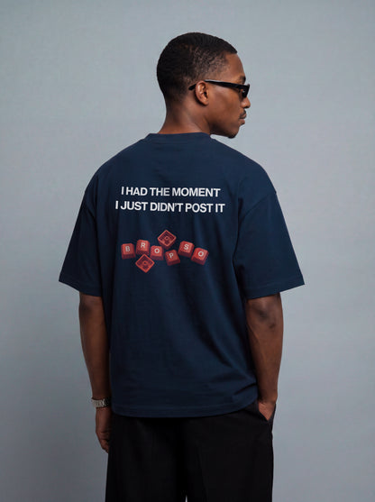 No Signal Tee Navy